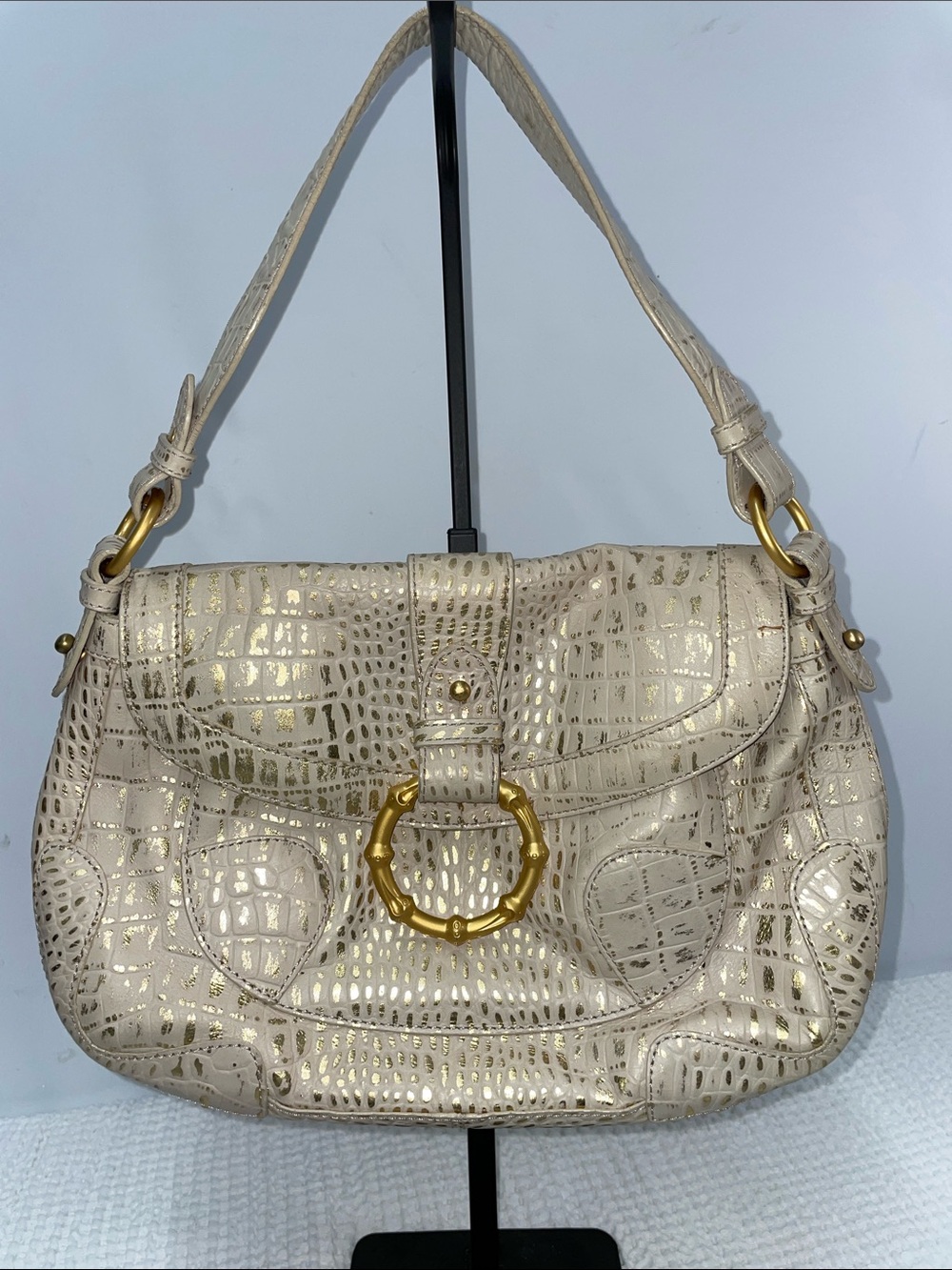 KATE LANDRY LEATHER HOBO BAG FTL-06-069